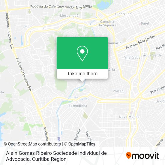 Alain Gomes Ribeiro Sociedade Individual de Advocacia map