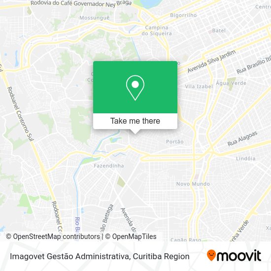 Imagovet Gestão Administrativa map