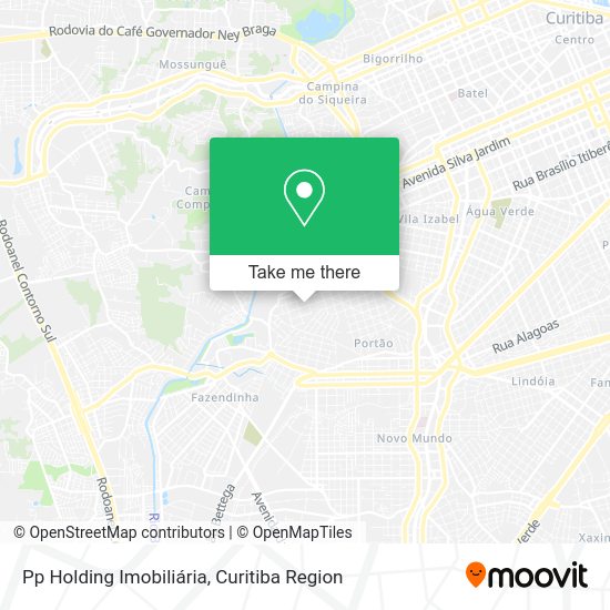 Pp Holding Imobiliária map