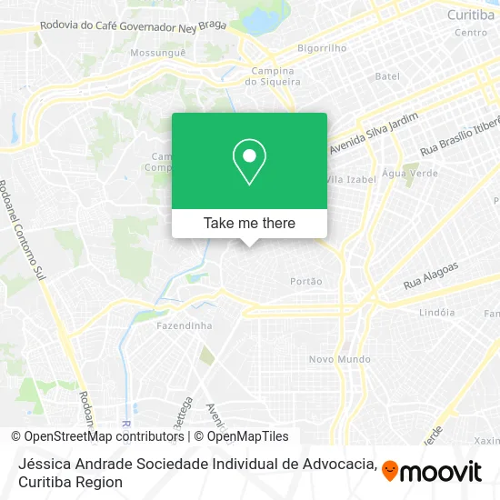 Jéssica Andrade Sociedade Individual de Advocacia map