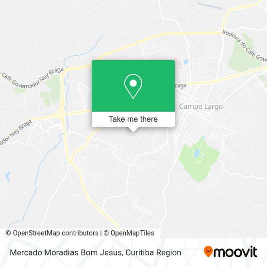 Mercado Moradias Bom Jesus map