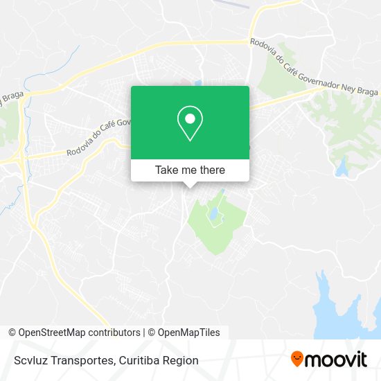 Scvluz Transportes map