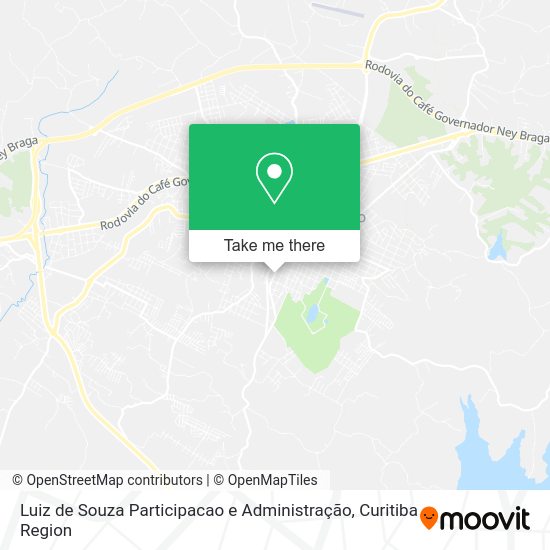 Luiz de Souza Participacao e Administração map
