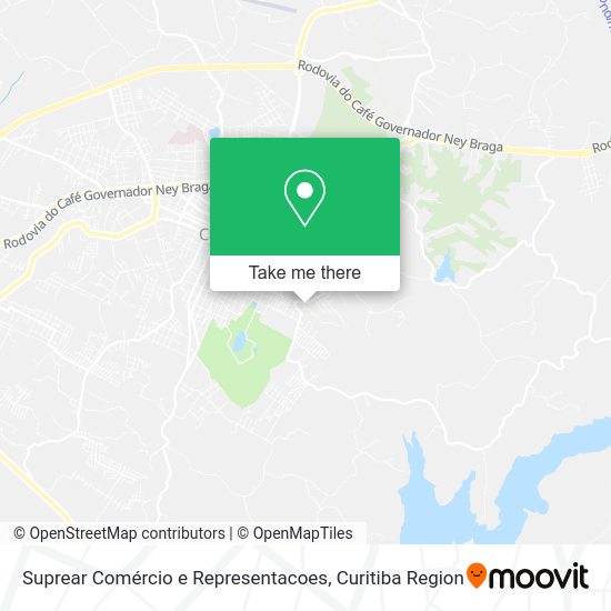Suprear Comércio e Representacoes map