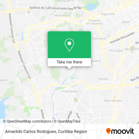 Amarildo Carlos Rodrigues map