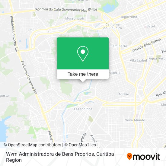Wvm Administradora de Bens Proprios map