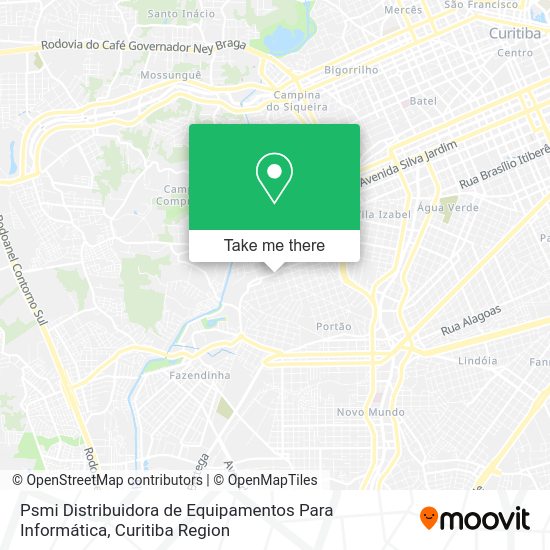 Psmi Distribuidora de Equipamentos Para Informática map