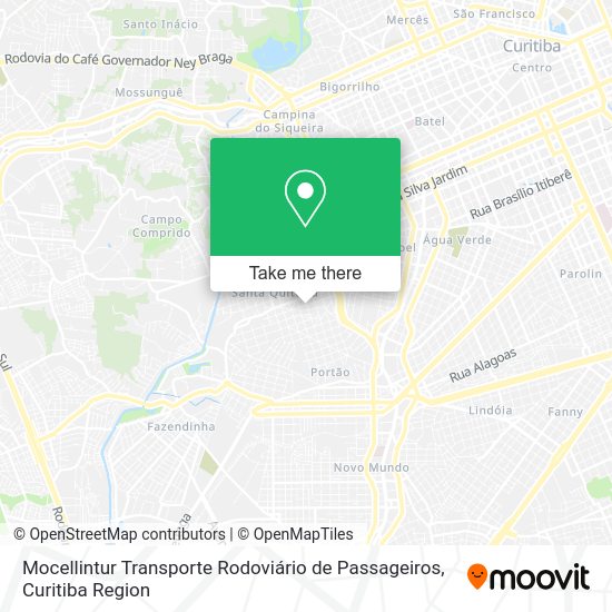 Mocellintur Transporte Rodoviário de Passageiros map