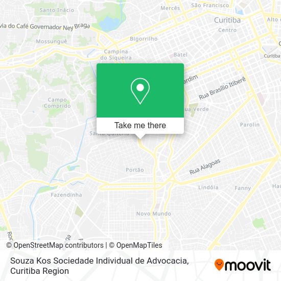 Souza Kos Sociedade Individual de Advocacia map