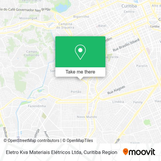 Eletro Kva Materiais Elétricos Ltda map