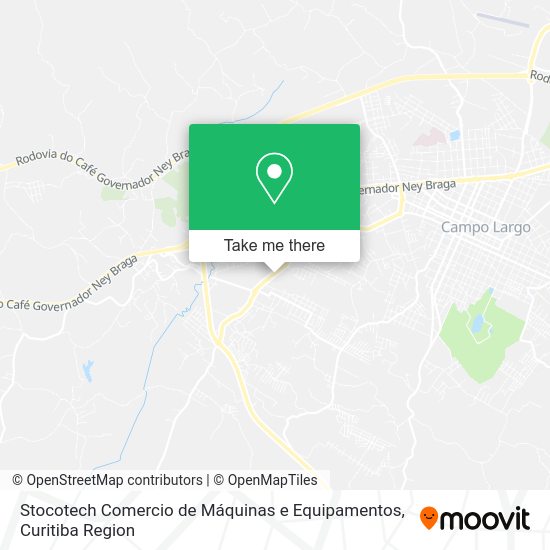 Stocotech Comercio de Máquinas e Equipamentos map