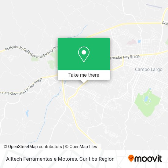 Alltech Ferramentas e Motores map