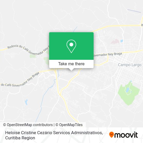 Heloise Cristine Cezário Servicos Administrativos map