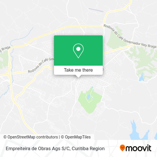 Empreiteira de Obras Ags S/C map