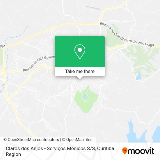 Claros dos Anjos - Serviços Medicos S / S map