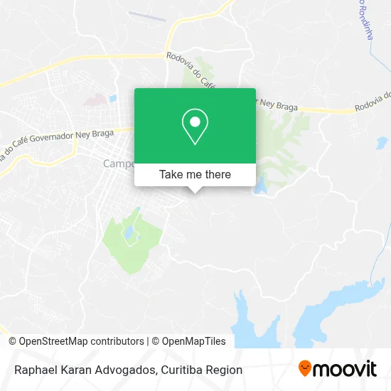 Raphael Karan Advogados map