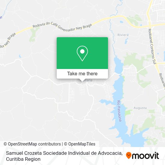 Samuel Crozeta Sociedade Individual de Advocacia map