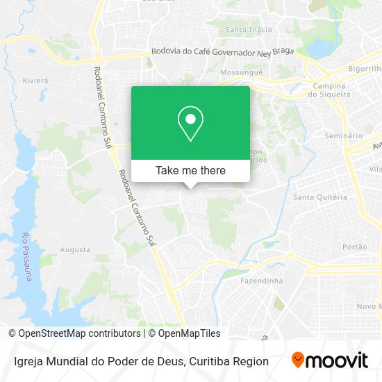 Igreja Mundial do Poder de Deus map