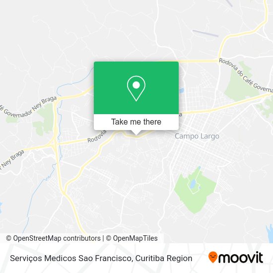 Serviços Medicos Sao Francisco map