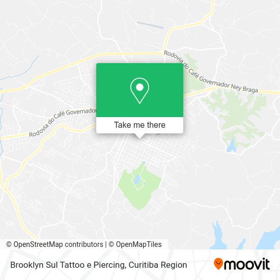 Brooklyn Sul Tattoo e Piercing map