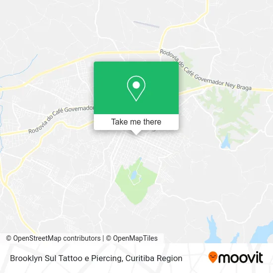 Brooklyn Sul Tattoo e Piercing map