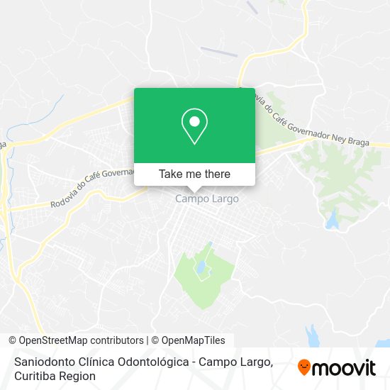 Saniodonto Clínica Odontológica - Campo Largo map