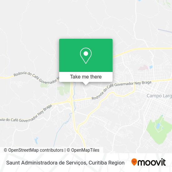 Saunt Administradora de Serviços map