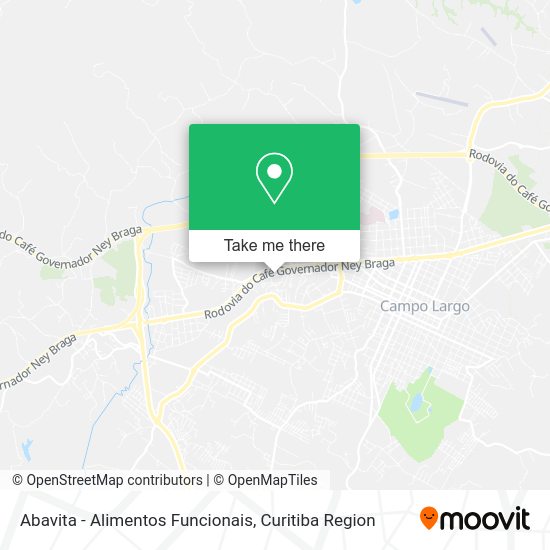 Abavita - Alimentos Funcionais map