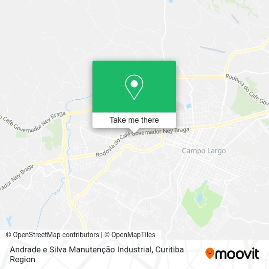 Andrade e Silva Manutenção Industrial map
