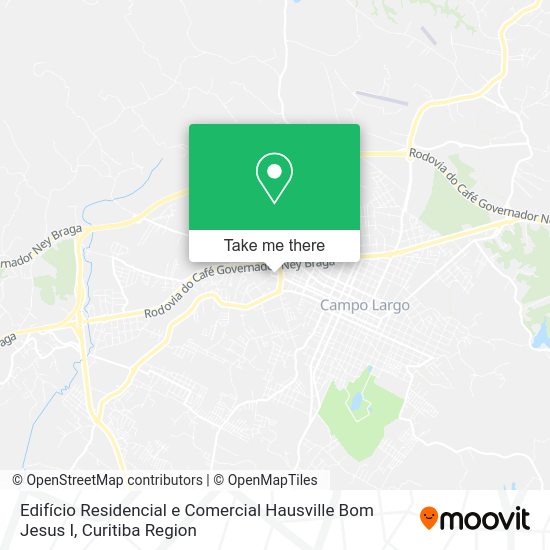 Edifício Residencial e Comercial Hausville Bom Jesus I map