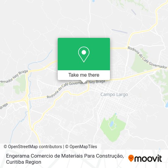 Engerama Comercio de Materiais Para Construção map