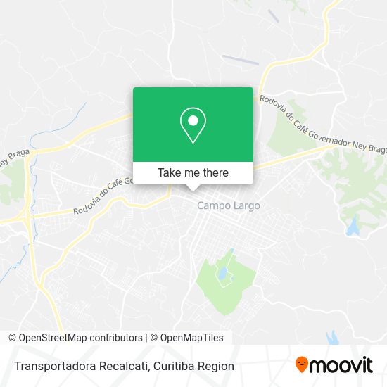 Transportadora Recalcati map