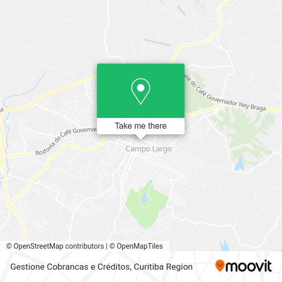 Gestione Cobrancas e Créditos map