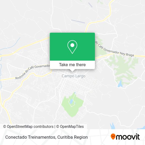 Conectado Treinamentos map