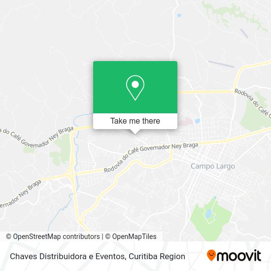 Chaves Distribuidora e Eventos map