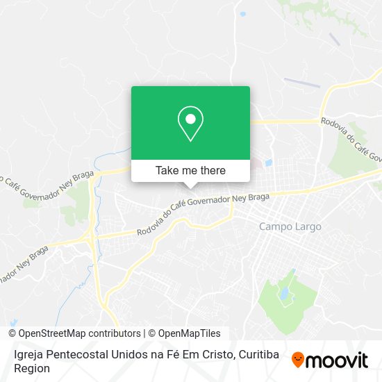 Igreja Pentecostal Unidos na Fé Em Cristo map