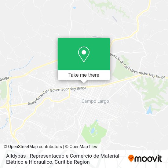 Alldybas - Representacao e Comercio de Material Elétrico e Hidraulico map
