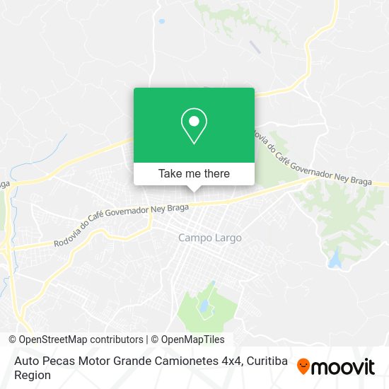 Auto Pecas Motor Grande Camionetes 4x4 map