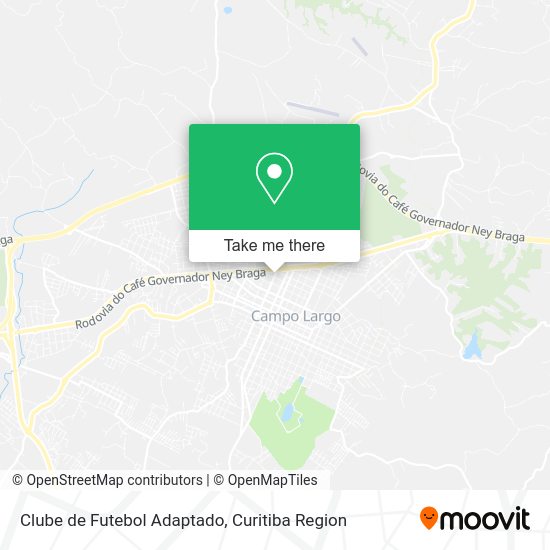Clube de Futebol Adaptado map