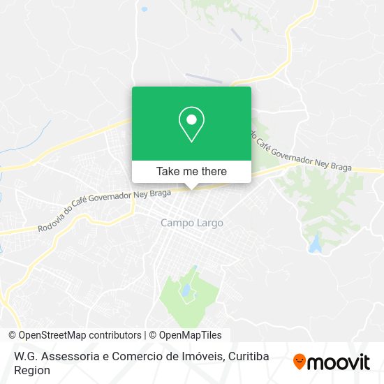 W.G. Assessoria e Comercio de Imóveis map