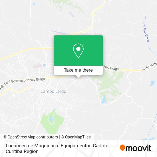 Locacoes de Máquinas e Equipamentos Carloto map