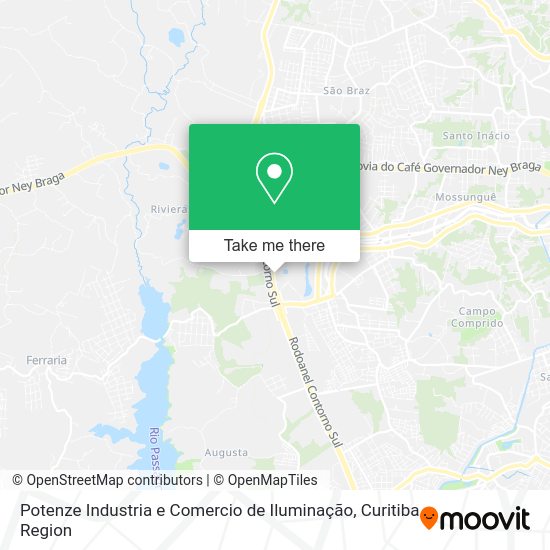 Potenze Industria e Comercio de Iluminação map