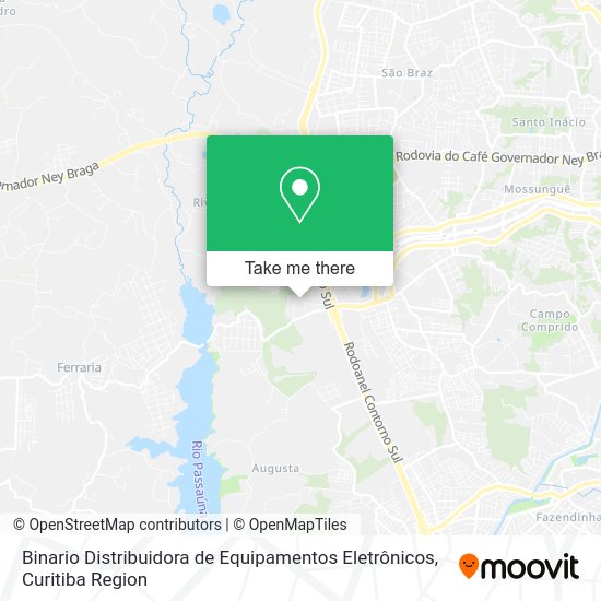 Binario Distribuidora de Equipamentos Eletrônicos map