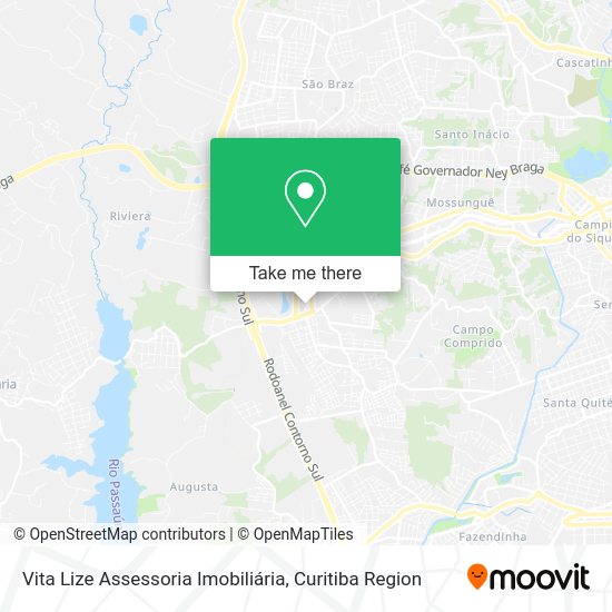 Vita Lize Assessoria Imobiliária map