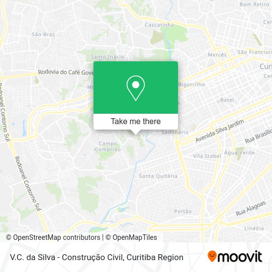 V.C. da Silva - Construção Civil map