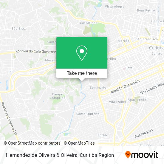 Hernandez de Oliveira & Oliveira map