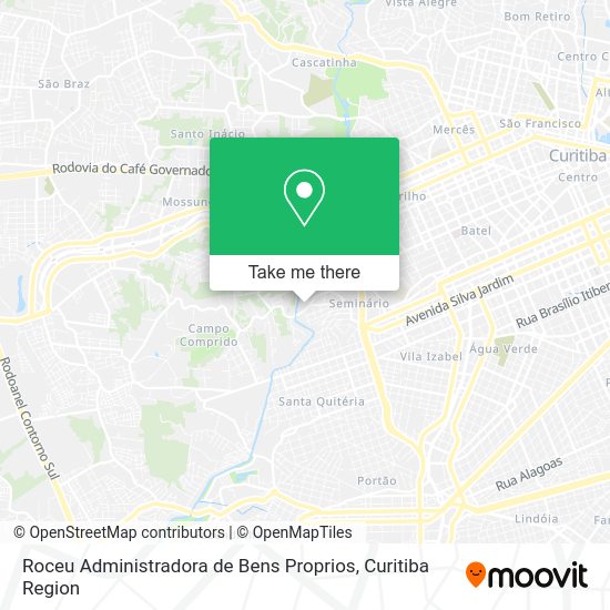 Roceu Administradora de Bens Proprios map