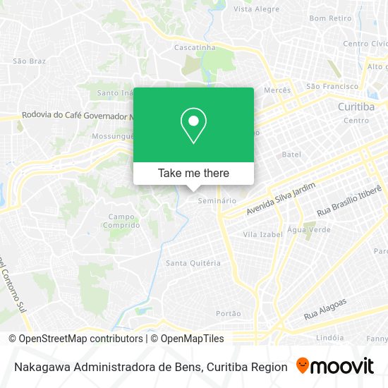 Nakagawa Administradora de Bens map