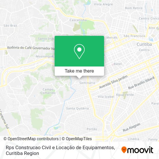 Rps Construcao Civil e Locação de Equipamentos map