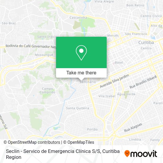 Seclin - Servico de Emergencia Clínica S / S map